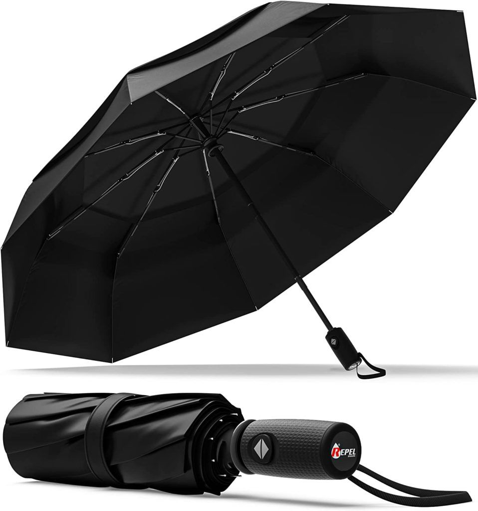 Le meilleur parapluie de voyage ou de poche - Repel Umbrella