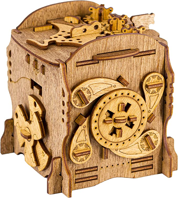 Captains Nautilus escape box en bois